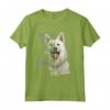 Cane Pastore Svizzero Bianco Maglietta - Design White Shepherd per il Papà e la Mamma del Cane - Ideale per Proprietari Appassionati di Berger Blanc Suisse