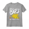 Made in 1973 All Original Parts 45th Birthday Gift Maglietta - Retro 70s 80s Tee for Men and Women