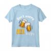 Don't worry beer happy - Maglietta Divertente per Amanti della Birra - Ideale per Addii al Celibato o Feste