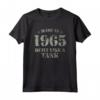 Made In 1965 Built Like A Tank - Maglietta Militare Vintage per Compleanno - Ideale per Palestra e Allenamento