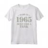 Made In 1965 Built Like A Tank - Maglietta Militare Vintage per Compleanno - Ideale per Palestra e Allenamento