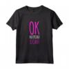 Donna Ok Ma Prima Il Caffè - T-Shirt Divertenti Caffè Maglietta per Donne e Ragazze - Ideale Regalo per Amanti del Caffè