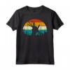 Rock & Roll Vintage Retro Hand Horns Drummer Drum Sticks Tee - Unique Gift Idea for Music Lovers - Perfect for Christmas & Birthdays