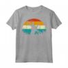 Rock & Roll Vintage Retro Hand Horns Drummer Drum Sticks Tee - Unique Gift Idea for Music Lovers - Perfect for Christmas & Birthdays