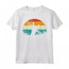 Rock & Roll Vintage Retro Hand Horns Drummer Drum Sticks Tee - Unique Gift Idea for Music Lovers - Perfect for Christmas & Birthdays
