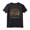 Annata 1952 Vintage 70 Anni Di Compleanno Uomo - Idee Regalo Maglietta per Celebrazione 70° Compleanno