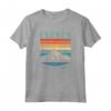 Oregon Retro Mountains Vintage Portland Home State Mountain Maglietta - Nostalgic Mount Hood Sunset Design - Perfect Holiday Souvenir & Gift for Outdoor Enthusiasts