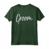 Matching Getting Ready Bride & Groom Wedding Gifts Maglietta - Unique Vintage Script Calligraphy Mr. & Mrs. Bridal Shirts for Couples - Funny Wedding Party Apparel