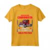 Camionista Papa Design - Maglietta per il Papà Camionista - Ideale come Regalo Personalizzato