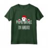 Primo Natale Da Babbo - Maglietta per Futuro Papà - Annuncio Gravidanza - Regalo Natale Neo Padre