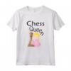 Regina degli Scacchi con scritta Chess Queen - Maglietta per Bambini e Bambine - Idea Regalo per Appassionati degli Scacchi