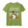 I Like Wine Jack Russell Terrier Retro Vintage Cane Maglietta - Regalo unico per amanti dei cani Jack Russell Terrier