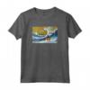 Capybara Maglietta - Ride the Wave with Capybara - Great Gift Idea for Capybara Lovers - Ideal for Capybara Birthday or Christmas Party