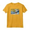 Capybara Maglietta - Ride the Wave with Capybara - Great Gift Idea for Capybara Lovers - Ideal for Capybara Birthday or Christmas Party