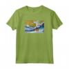Capybara Maglietta - Ride the Wave with Capybara - Great Gift Idea for Capybara Lovers - Ideal for Capybara Birthday or Christmas Party
