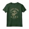 CAMP RHINO U.S.M.C Maglietta - Bold Design for Marine Corps Enthusiasts - Buy Patriotic Tee Online