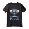 Pensionamento Libero Professione Polizia Officer Law Gift Maglietta - Ideale per Regalo di Compleanno o Natale per Agenti di Polizia in Pensione