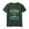 Pensionamento Libero Professione Polizia Officer Law Gift Maglietta - Ideale per Regalo di Compleanno o Natale per Agenti di Polizia in Pensione