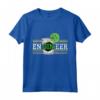 Ingenieur Gin 'EnGinEer' - Maglietta Divertente per Ingegneri Amanti del Gin e Gintonic - Ideale per Regalo