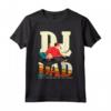 DJ Dad Vintage Funny Beat Disc Jockey Festa del papà Mens Maglietta - Regalo unico per il papà appassionato di musica