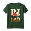DJ Dad Vintage Funny Beat Disc Jockey Festa del papà Mens Maglietta - Regalo unico per il papà appassionato di musica
