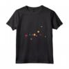 Mondo con Sistema Solare e Stelle - Maglietta per Nerd Spaziali - Regalo Unico per Amanti dell'Astronomia