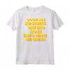 Good Sex No Stress One Boo Small Circle Big Checks - Maglietta Divertente per Compleanni e Natale - Design Slogan Meme Unico