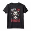 Solo una ragazza che ama i panda - Bambini Ragazze Maglietta con Adorabile Design Panda - Ideale per Natale o Compleanno