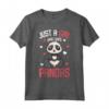 Solo una ragazza che ama i panda - Bambini Ragazze Maglietta con Adorabile Design Panda - Ideale per Natale o Compleanno