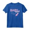Baby Inside It's a Girl Design - T-shirt per Gravidanza - Abbigliamento Divertente per Annuncio Neonato