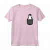 Pinguino in Tasca - Divertente Regalo Carino Maglietta per Amanti dei Pinguini - Ideale come Regalo