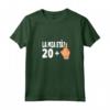 Donna 21 Anni Compleanno - 21 + Dito Medio Maglietta per Ragazze - Regalo Originale per il 21 Compleanno