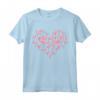 Fenicottero T Shirt Donna Ragazze Bambini - Cuore Poses Carino - Maglietta Fenicottero Rosa per Amanti degli Animali