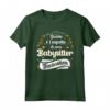 Questo è l'aspetto di una Babysitter Fantastica Per Donna Maglietta - Regalo Divertente per la Migliore Babysitter del Mondo - Ideale per Natale, Compleanno, o Pensione