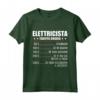 Divertente Detto Maestro Elettricista Tariffa Orario - Maglietta Illuminante per Elettricisti - Regalo Umoristico per Lavoratori dell'Elettricità