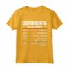 Divertente Detto Maestro Elettricista Tariffa Orario - Maglietta Illuminante per Elettricisti - Regalo Umoristico per Lavoratori dell'Elettricità