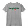 Sardegna Italia Isola Sarda Sardo Maglietta - Design Stemmato e Bandiera - Ideale come Ricordo per i Fan della Stiria