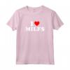 I Love Heart MILFs Day And Mature Women's Funny Shirt Maglietta - Perfect MILF Gift for Valentine's Day and Birthdays