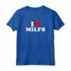 I Love Heart MILFs Day And Mature Women's Funny Shirt Maglietta - Perfect MILF Gift for Valentine's Day and Birthdays