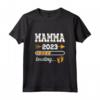 MAMMA 2023 LOADING - Maglietta divertente per la futura mamma 2023 - Regalo originale per la gravidanza e la festa della mamma