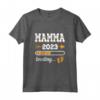 MAMMA 2023 LOADING - Maglietta divertente per la futura mamma 2023 - Regalo originale per la gravidanza e la festa della mamma