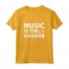 Music is the Answer - Music ist mein Leben Fan Musicali Maglietta - Per Appassionati della Musica e Amanti delle Note