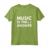 Music is the Answer - Music ist mein Leben Fan Musicali Maglietta - Per Appassionati della Musica e Amanti delle Note