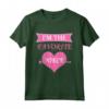 I'm The Favorite Niece - Maglietta da bambina 'Best Niece' per la Nipote Preferita - Regalo Autunnale per Zia Orgogliosa