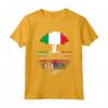Serbo di Origine Italiana - Radici Serbe Famiglia Serba - Antena Maglietta per l'Orgoglio Familiare e Nazionale