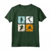 Retro Vintage Giocatori di Basket Maglietta - Abbigliamento per Uomini Donne Bambini - Ideale per Natale, Compleanni e Fan del Basket