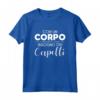 Con Un Corpo Come Questo Chi Ha Bisogno Dei Capelli - Maglietta Divertente per Uomo Calvo - Regalo Originale con Umorismo