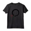 Enso Zen Buddismo Circle Sumi-e Tee - T-shirt Design Maglietta - Forza, Eleganza, Mentalità Unica - Ideale per Appassionati di Buddismo Zen