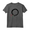 Enso Zen Buddismo Circle Sumi-e Tee - T-shirt Design Maglietta - Forza, Eleganza, Mentalità Unica - Ideale per Appassionati di Buddismo Zen