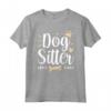 I Love My Job as a Dog Sitter - Maglietta Divertente per Amanti dei Cani e del Dog Sitting - Idea Regalo Originale